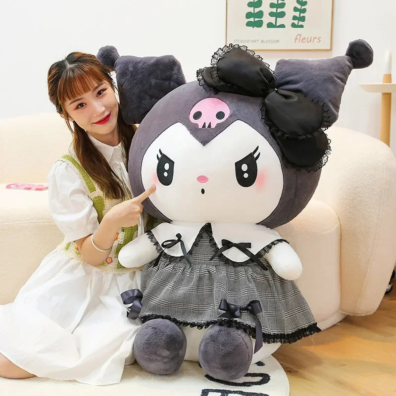 thumbnail image 1 of Sanrio Kuromi 29/35/50/60cm 2024 Nuevo modelo de peluche de juguete de peluche de almohada de peluche de cumpleaños para niños regalo de San Valentín para niña, 1 of 5