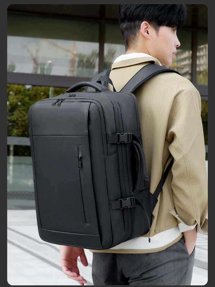 Vacuum Compression Backpack Backpack Business Multi-function with Vacuum Pump for Business Travel Camping