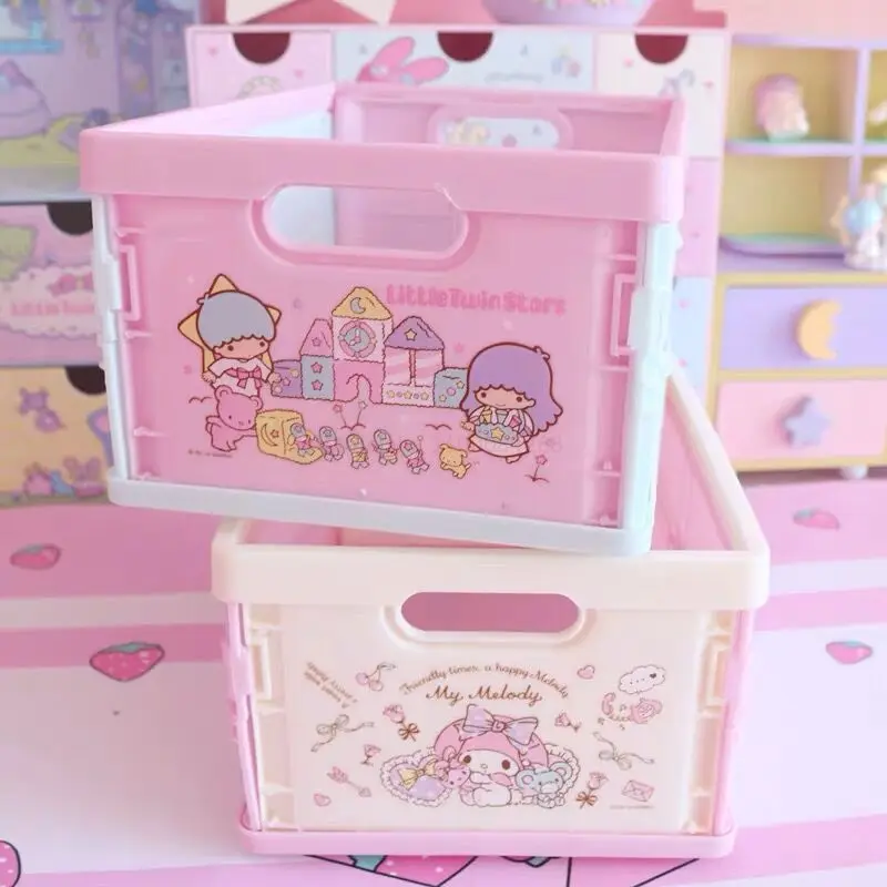 Plastic Underwear Storage Box  Cartoon Japan Sanrio Storage