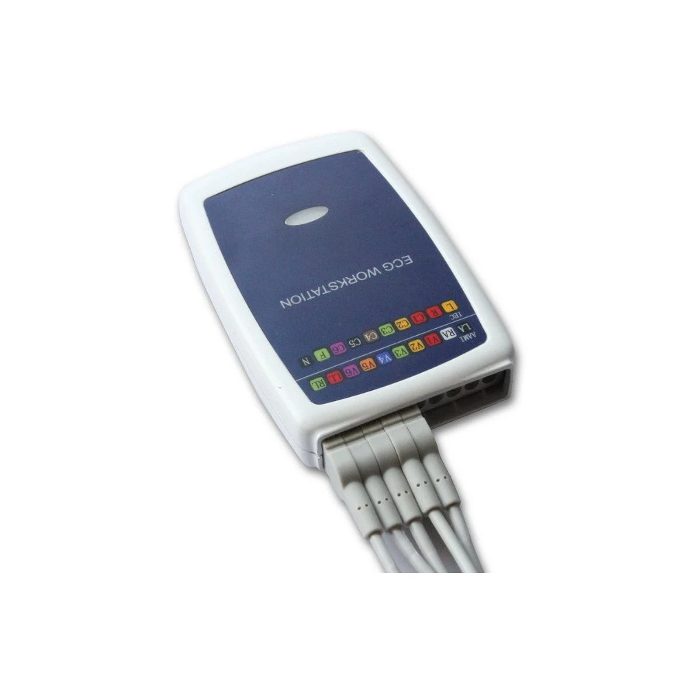 Multi-function PC ECG Workstation System 12 Lead Resting ECG,NEW CONTEC8000G