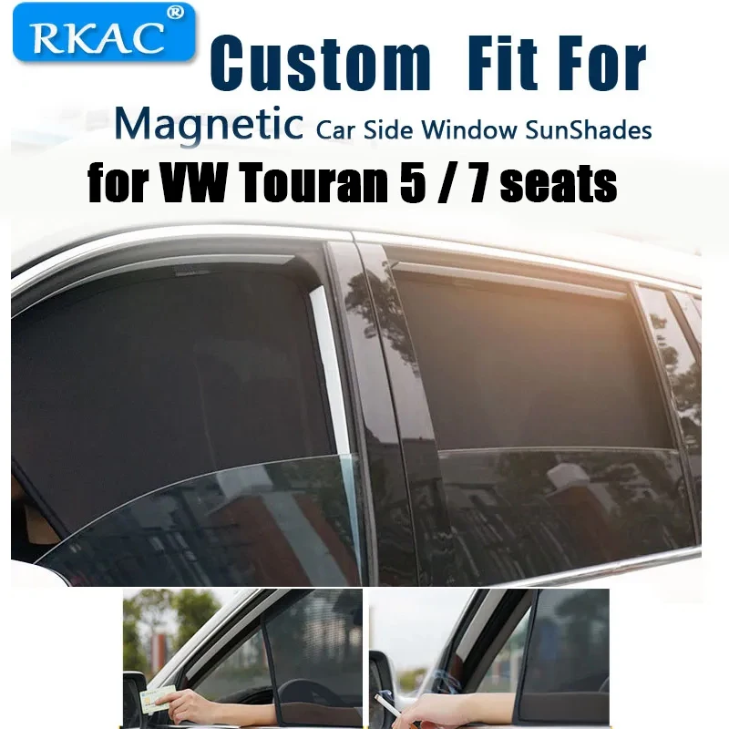 

Magnetic Car Sun Shade Car Curtain Car Side Windows Sun Visor Shield Sunshade For Volkswagen VW Touran 5 /7 seats Accessories UV
