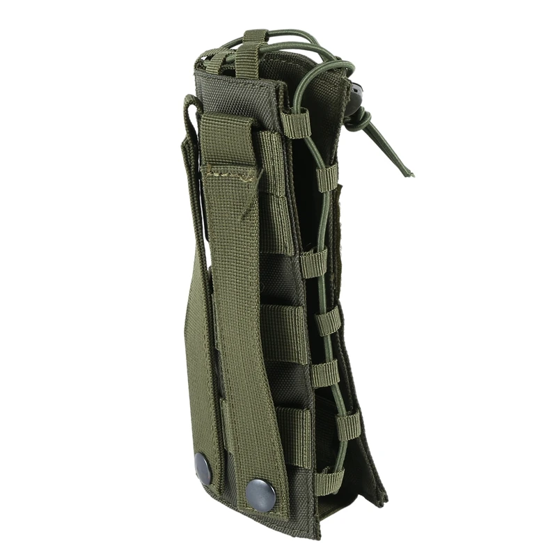 Tactics Bottle Holder Drinking Bottle Pouch Nylon Molle Water Holder Durable For Cycling Running Outdoor Sports