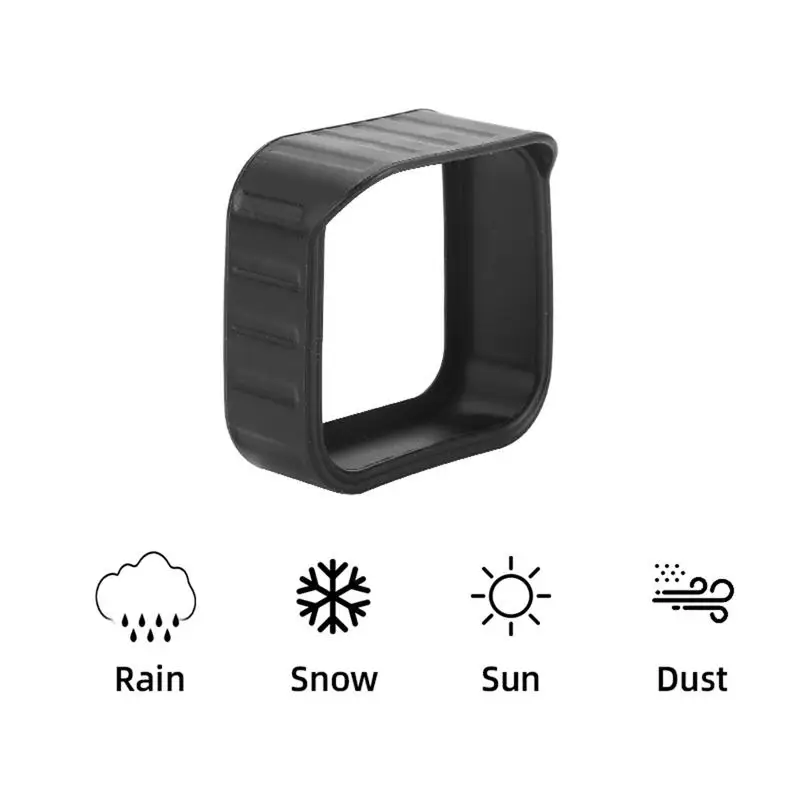 Silicone Cover For BlinkOutdoor/Indoor/XT1/XT2 Outdoor Camera Weatherproof Skin Cover With Hat Brim Outdoor Camera