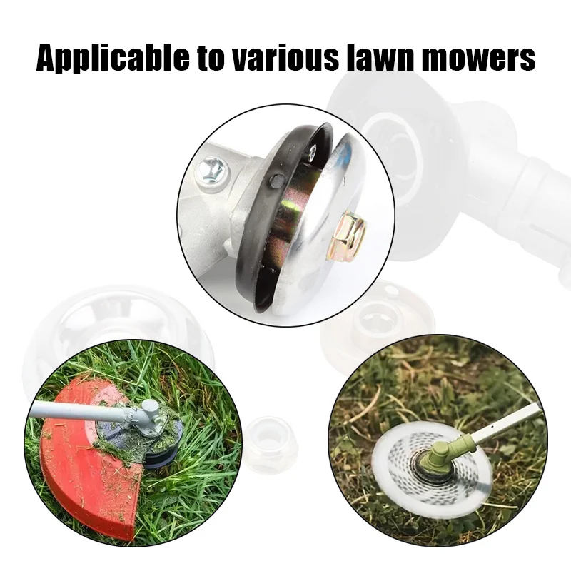 Grass Trimmer Head Grass Trimmer Brush Cutter Accessories Mower Accessories 3/4pcs Universal Trimmer Working Head Mower Collar Nut Thrust Plate Guard Washer Kit Accessories Lawn Trimmers & Brush Cutters