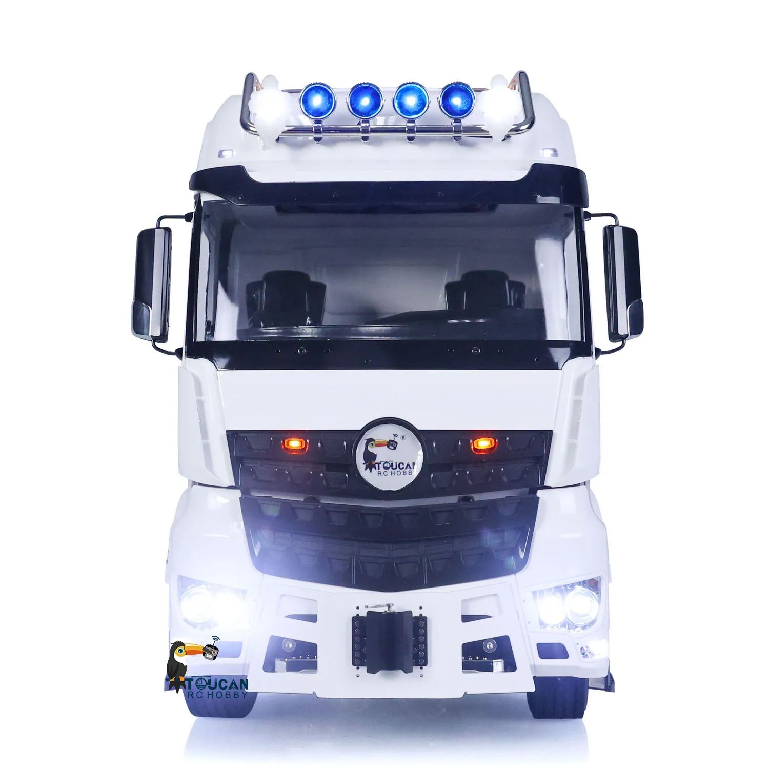 LESU 8X8 RC Tractor Truck Model W/ Metal Chassis 1/14 4 Axles 3363 RTR Radio Control Car Assembled Light Sound System THZH1537 5