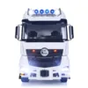 LESU 8X8 RC Tractor Truck Model W/ Metal Chassis 1/14 4 Axles 3363 RTR Radio Control Car Assembled Light Sound System THZH1537 5
