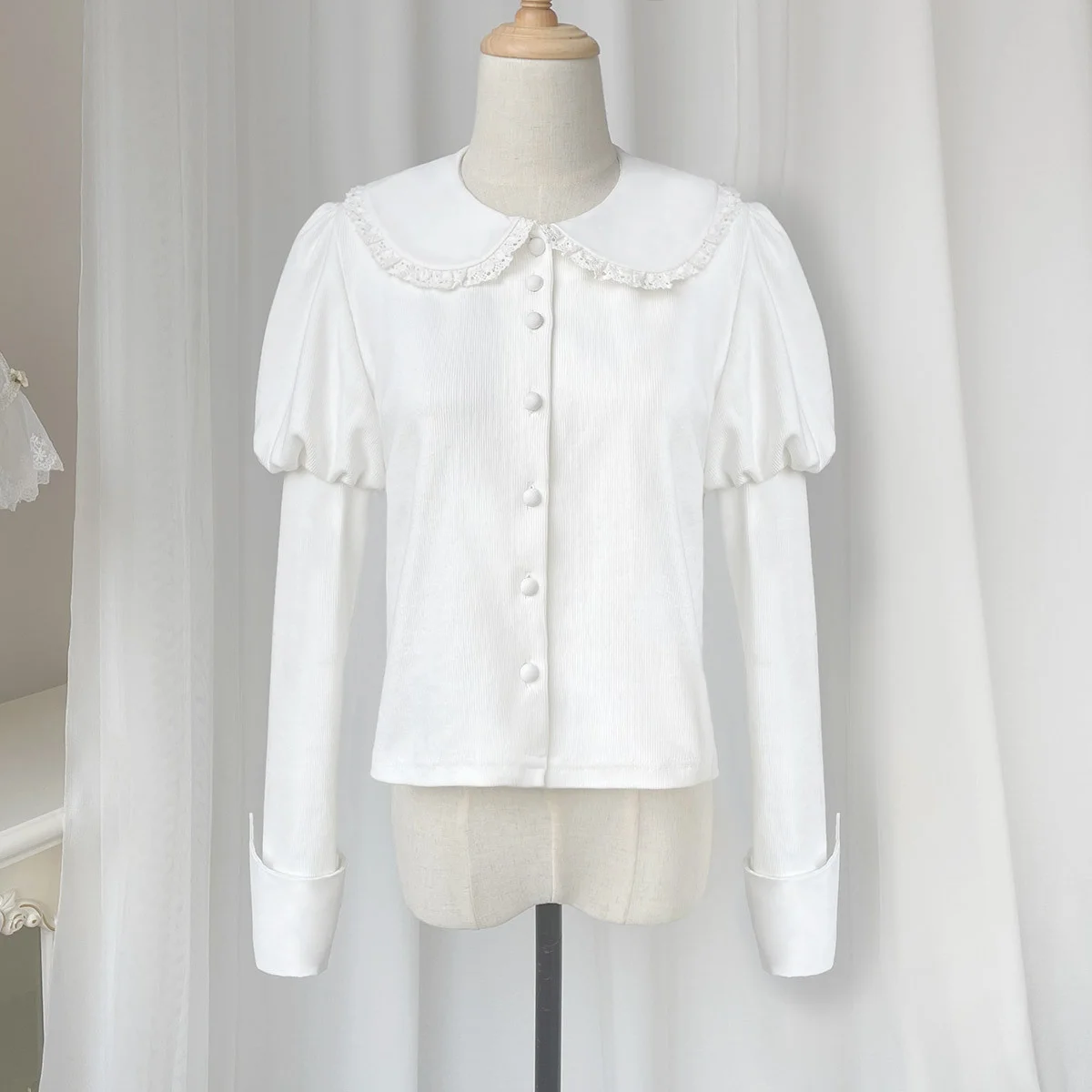 Women Dress Lolita Dress Winter Fairy Tale Suspender Skirt Sweet Long Sleeve Shirt Princess Japanese Harajuku Fashion