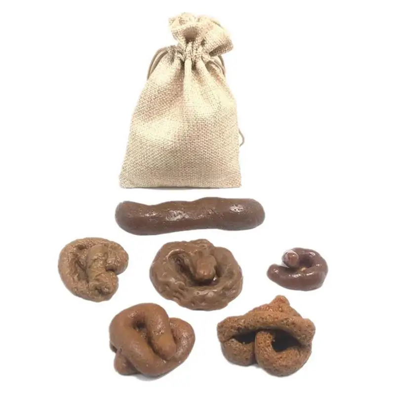 

Fake Poop Fake Turd Realistic Poo Joke Toy Novelty Human Fun Pooper Prank Toys For April Fool's Day