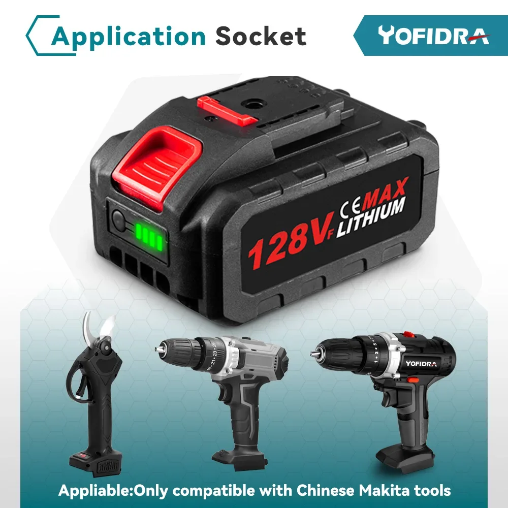 Rechargeable Lithium Batteries 18V Rechargeable Battery 15000mAh for Power Tools