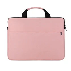 Elegant Women's Laptop Bag - Stylish Multi-Size Office & Travel Handbag - 13.3-inch (Pink)
