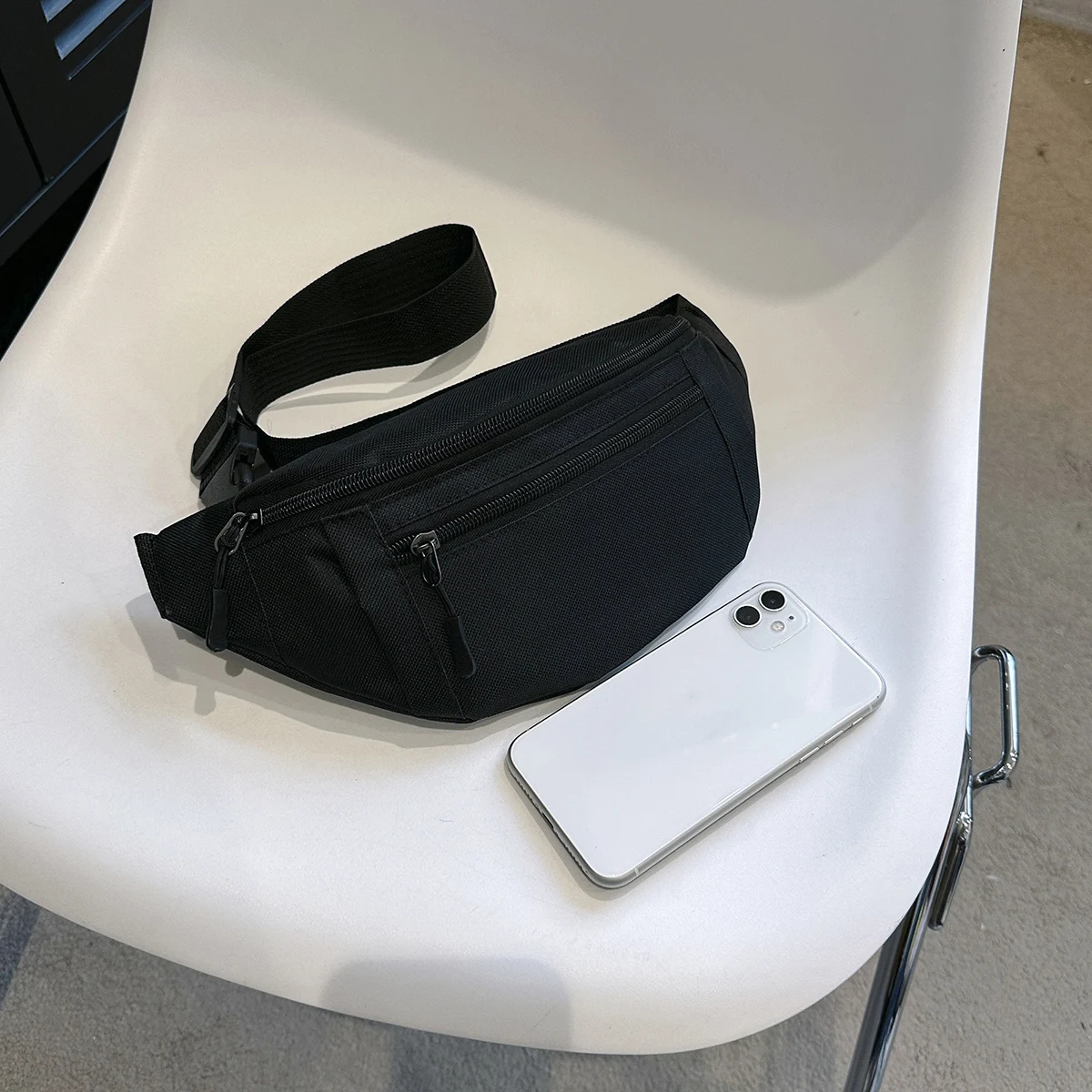 Fanny Pack Sports Festival Workout Traveling Running Large Crossbody Casual Hands-Free Wallets Waist Pack Phone Bag - Image 5