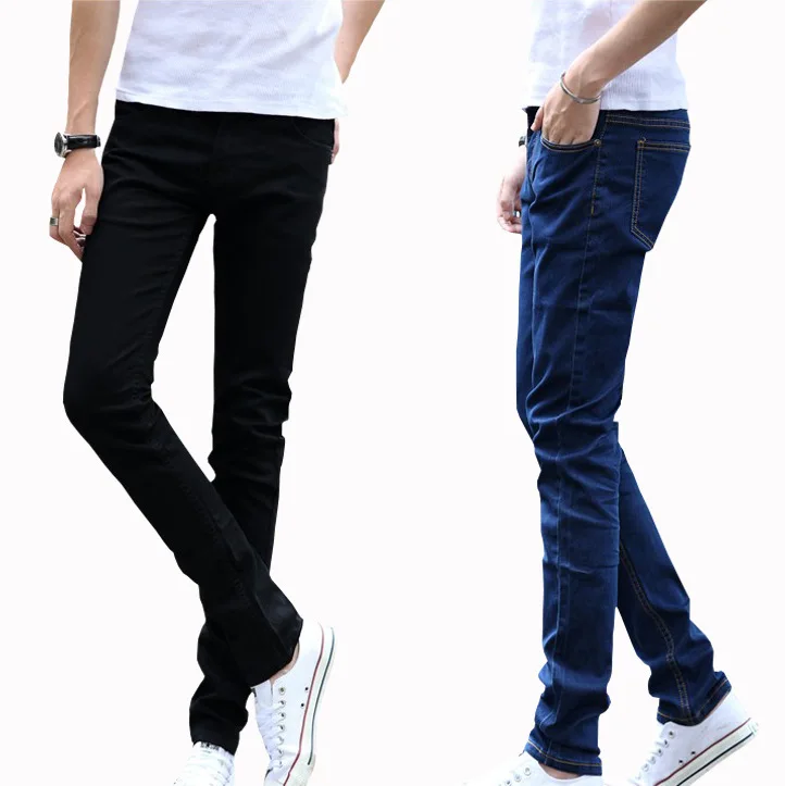 남성용 겨울 벨벳 청바지, 2022 패션, 두꺼운 열 슬림 남성 바지, 캐주얼 스트레치, 십대 연필 바지, 보온 유지