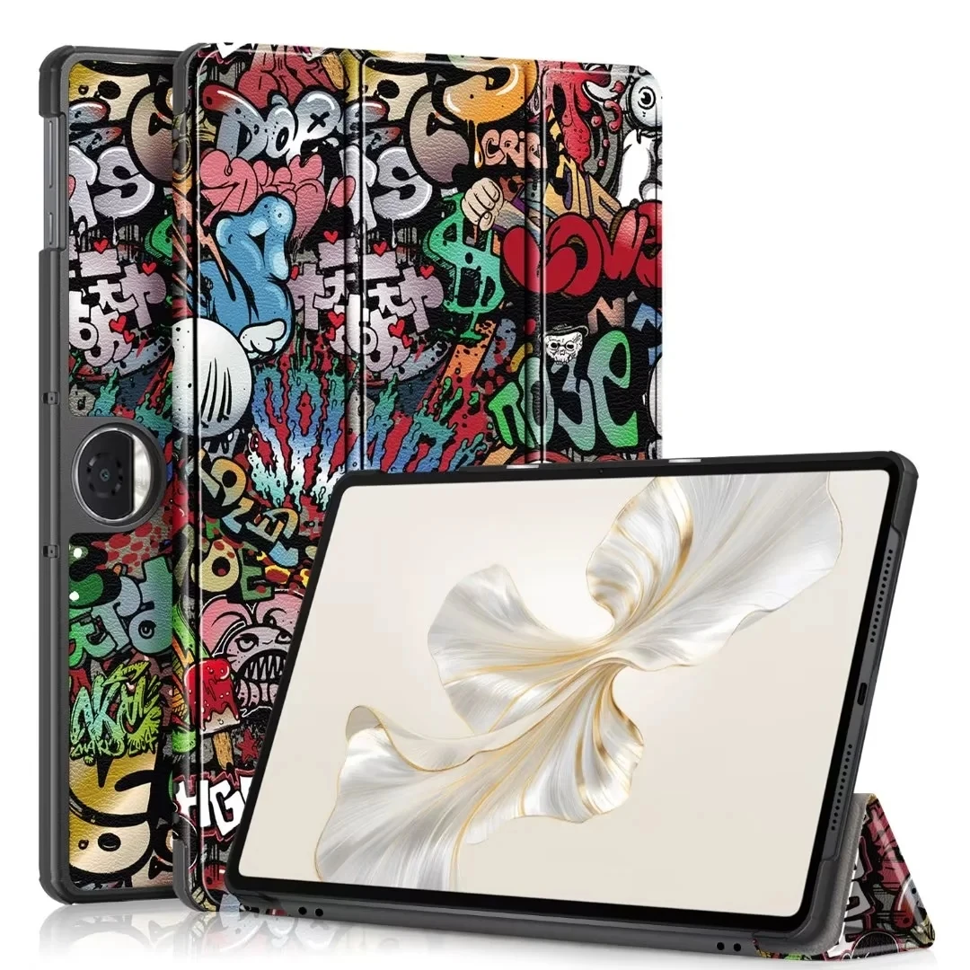 Elegant Magnetic PU Leather Folding Stand Smart Cover