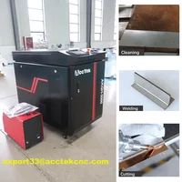 Factory Direct Sale 1000W Industrial Fiber Laser Welding Cleaning 3 in 1 machine for Stainless Steel Metal Laser Welder Cleaner 2
