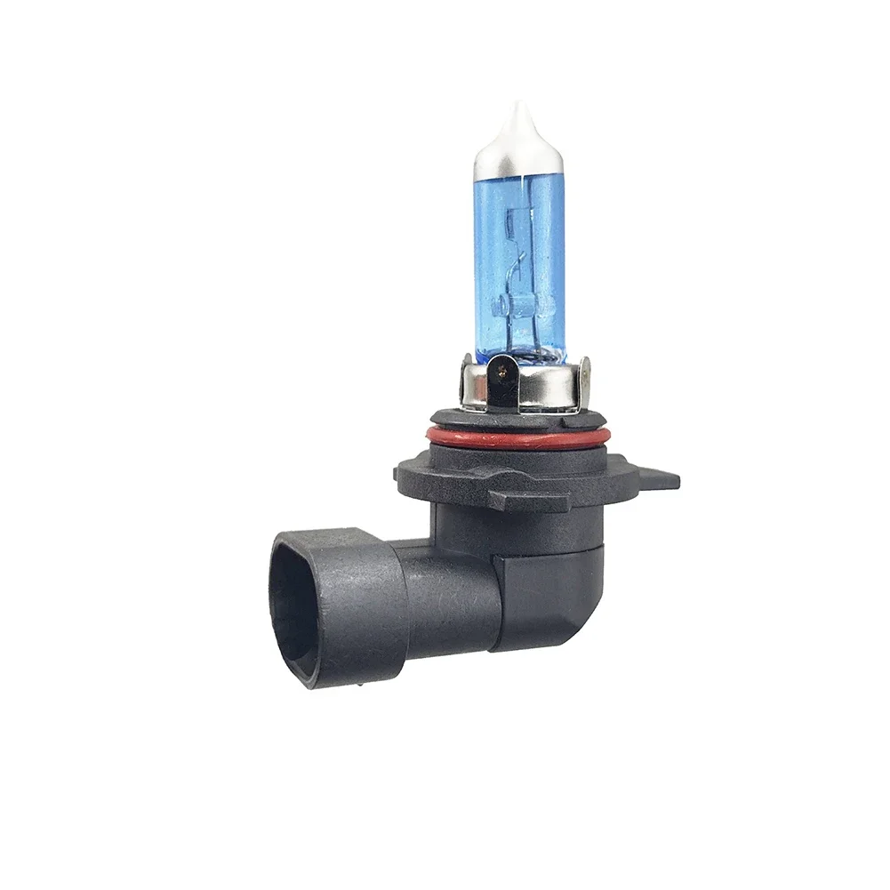 파란색 9005 할로겐 전구, 100W, 12V-24V DC 헤드라이트, 주간 주행등, 6000K 슈퍼 브라이트, 범용 자동 헤드라이트, 2 개