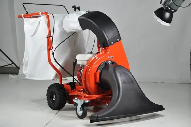 Self propelled leaf collector fuel oil leaf suction machine property sanitation greening lawn sundries leaf suction machine 2