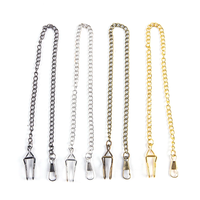 Pocket Watch Chain For Antique Vintage Quartz Bronze Alloy