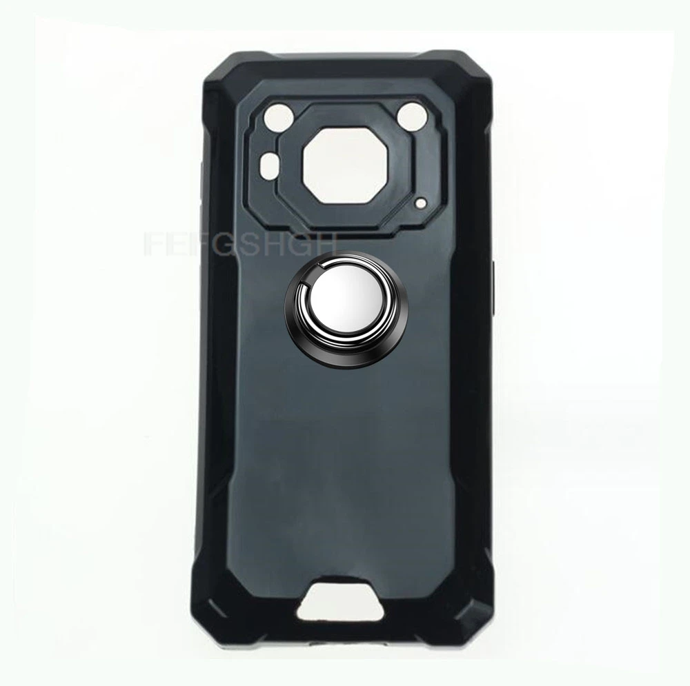 Enhanced Phone Cover with Back Ring Holder - TPU Soft Silicone