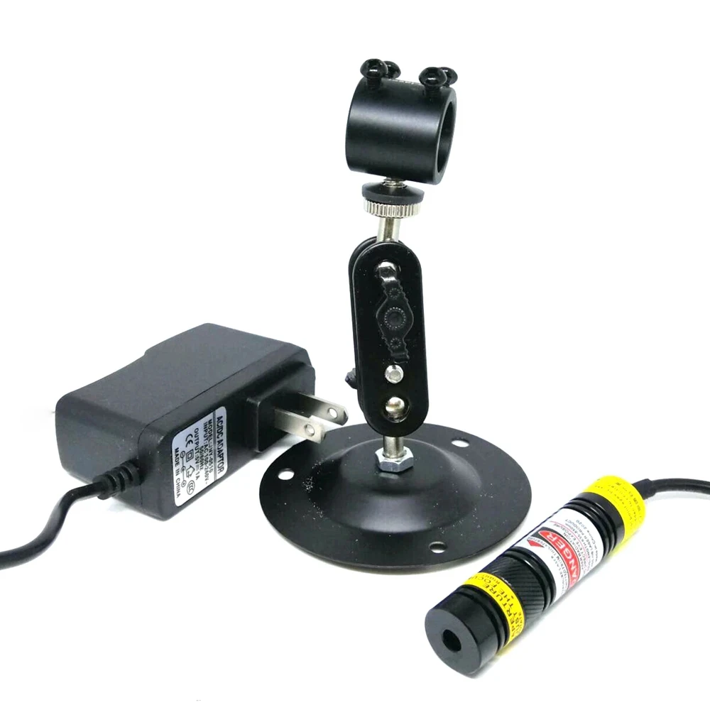 650nm 520nm 405nm Laser 10mW 30mW 50mW 100mW 200mW Dot Line Cross Violet/Green/Red Module with Adapter Holder
