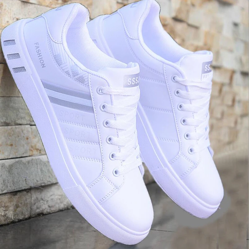 Skateboard Shoes For Men Flats Sport Shoes Zapatillas Hombre Lightweight Comfortable Leather Fashion Shoes Male Sneakers 47 48 8