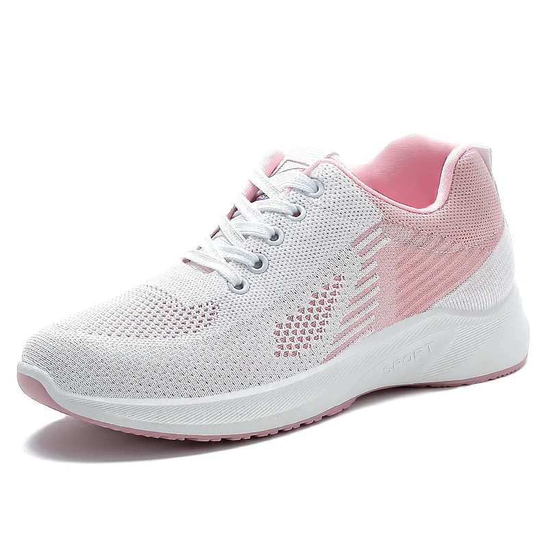 2022 New Autumn Women Causal Shoes Mesh Breathable Sport Shoes Comfortable Female Light Running Shoes Ladies Anti-slip Sneakers