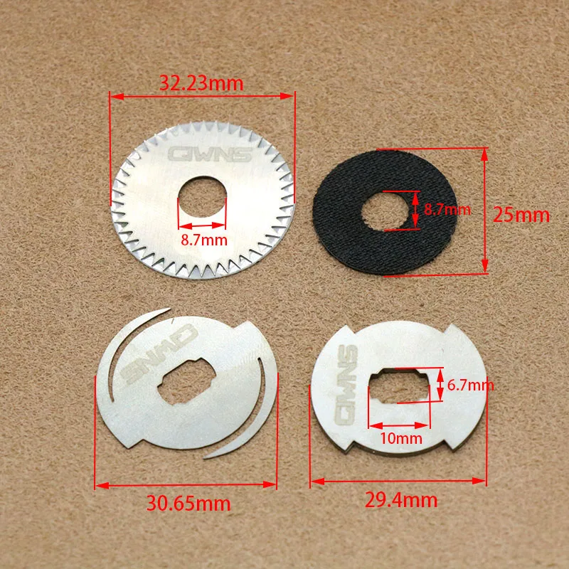 Metal Soft Sound Gasket Spinning For DAIWA COASTAL SV TW TATULA TYPE HD Fishing Drag Clicker Unloading Alarm Repair Attachments