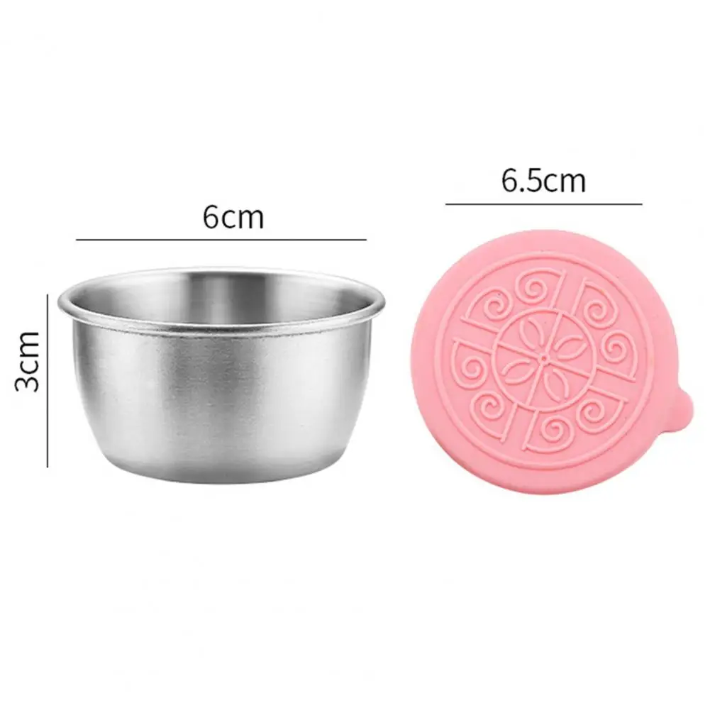 1pcs Stainless Steel Sauce Cups Reusable Appetizer Dipping Bowl Plates Sauce  Container Dipping Cups For Barbecue Bar Restaurant - AliExpress