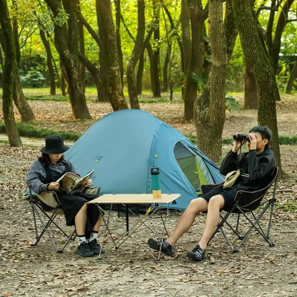 네이처하이크 낚시 의자 휴대용 접이식 달 의자, 캠핑 하이킹 원예 의자, 알루미늄 합금 달 의자 2024