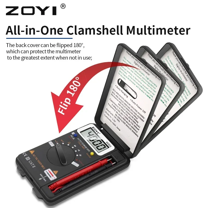Digital Multimeter ZOYI VC921 Handheld