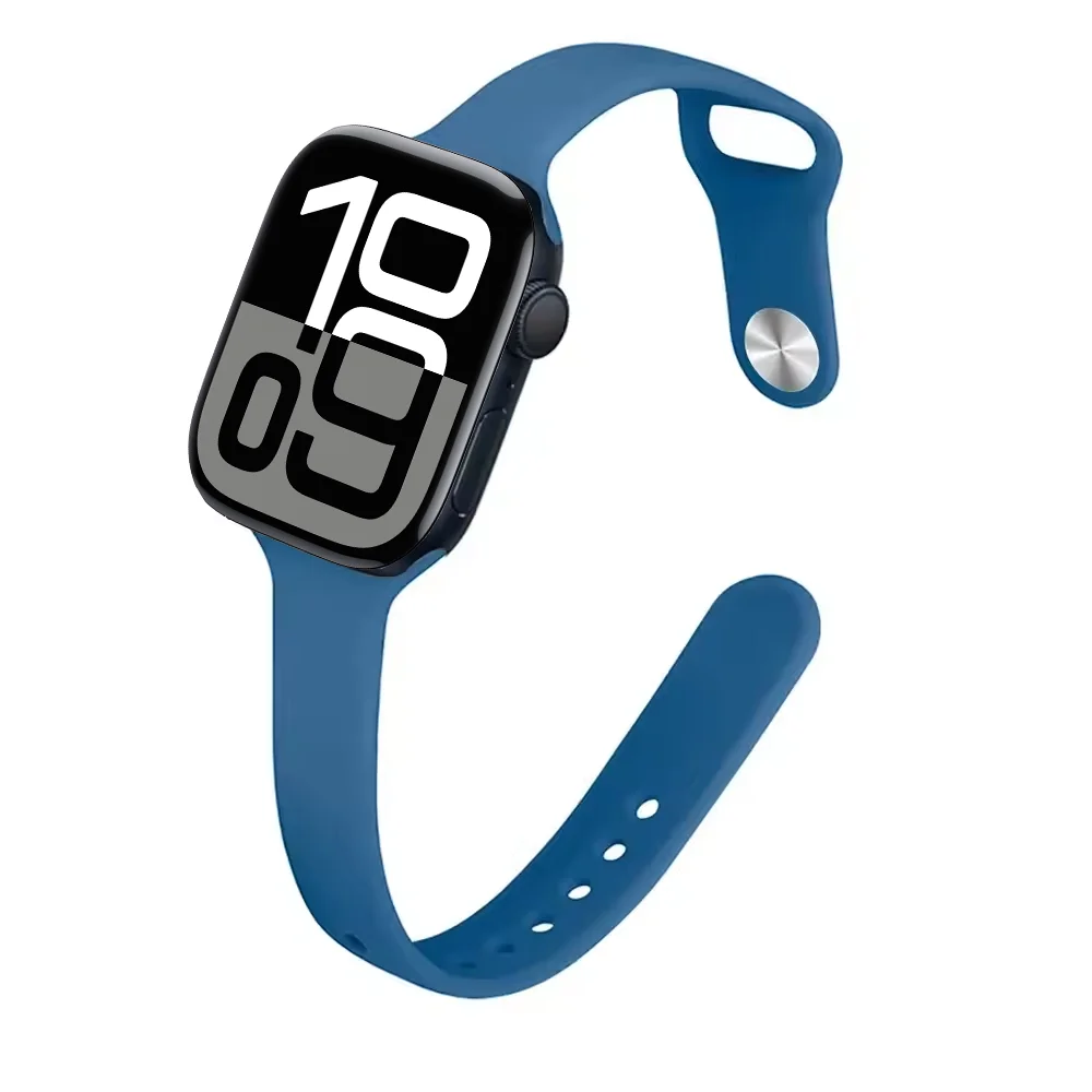 Breathable Silicone Strap for Smartwatch - Elegant Bracelet Design