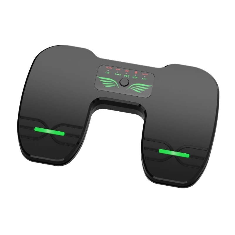 Wireless Page Turners Rechargeable Page Turning Pedal Double Switch Quiet Music Turners Support 10 Working Modes