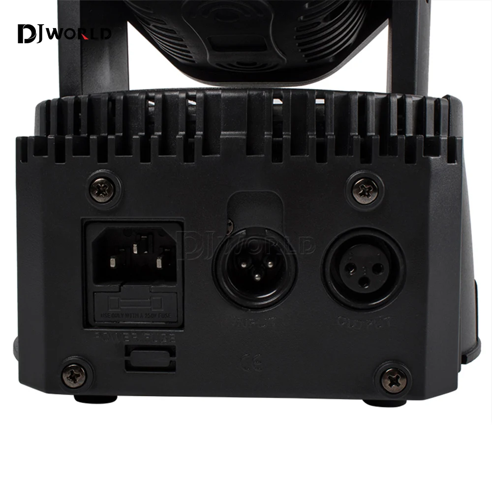 7x12W LED Moving Head Light 4 IN 1 RGBW Professional Stage Effect 10/15DMX Wash Light for Disco DJ Music Party Dance Club