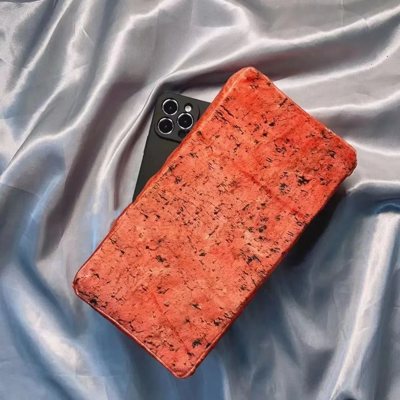 Funny Simulated Super Largebrick Iphone 1413 Phone Case Spoof 15promax TPU Soft Case Xr/xsmax Available in Any Model 12promax