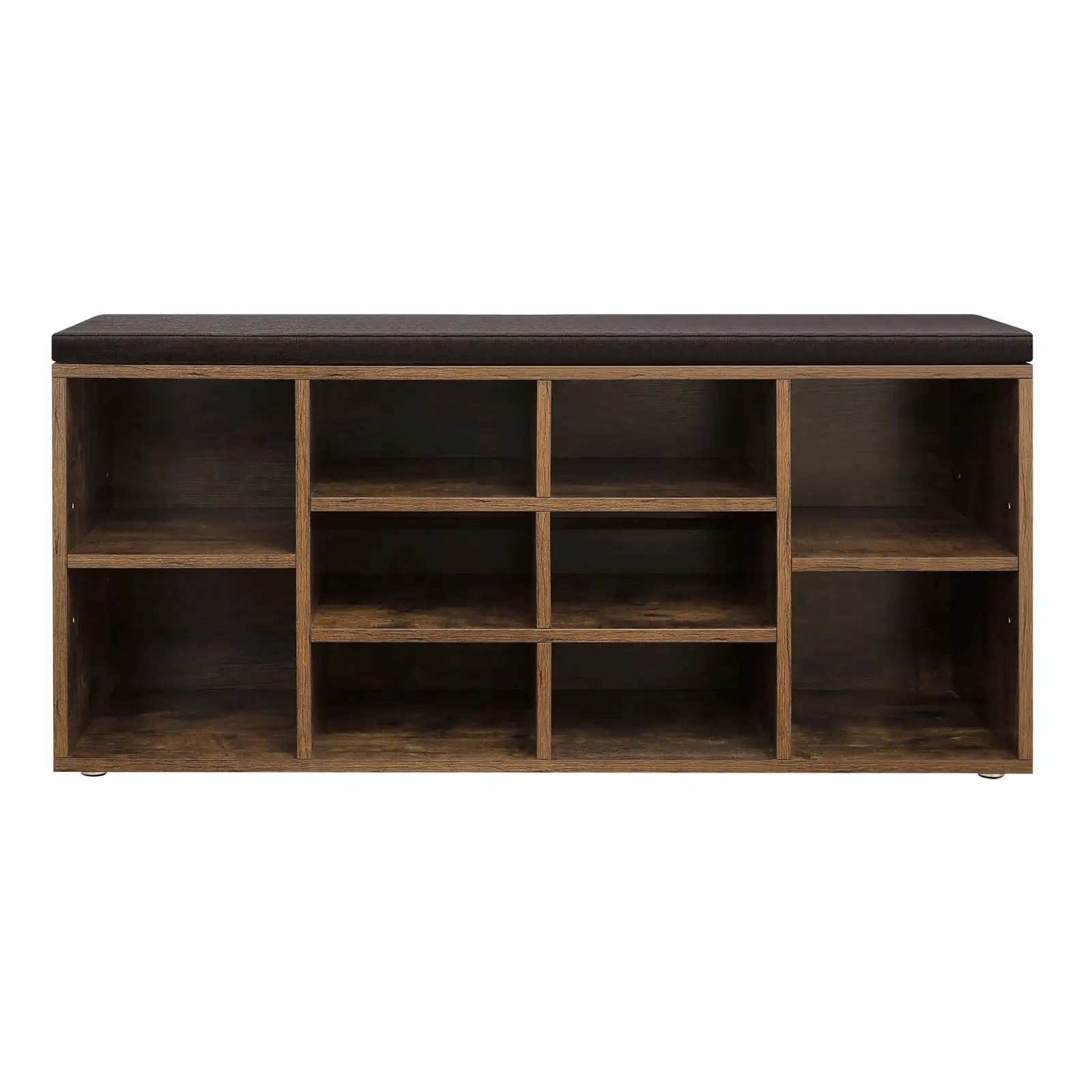 

VASAGLE Shoe Bench Storage Bench with Cushion Padded Seat