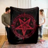 Pentacle Symbol Goat Head Soft Flannel Blanket for Bed Bedroom Sofa Picnic,Warm Throw Blanket for Cover Outdoor Leisure Nap,Gift 5