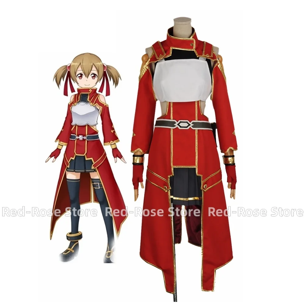 

Unisex Anime Cos Sword Art Online SAO Ayano Keiko Cosplay Costumes Outfit Halloween Christmas Uniform Custom Size