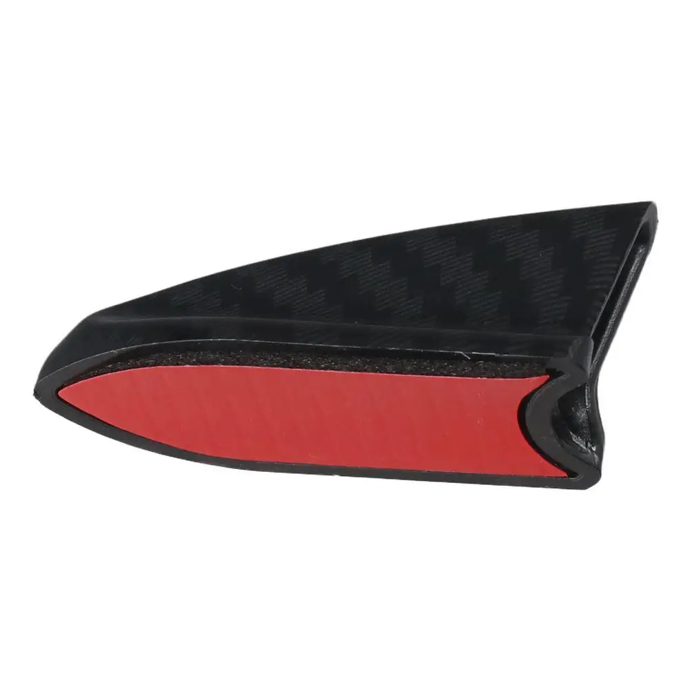 Kit Spoiler per Tetto Auto 10 Pezzi, Nero/Fibra di Carbonio, Forma Pinna di Squalo, con Nastri Autoadesivi per la Maggior Parte delle Auto - immagine 6