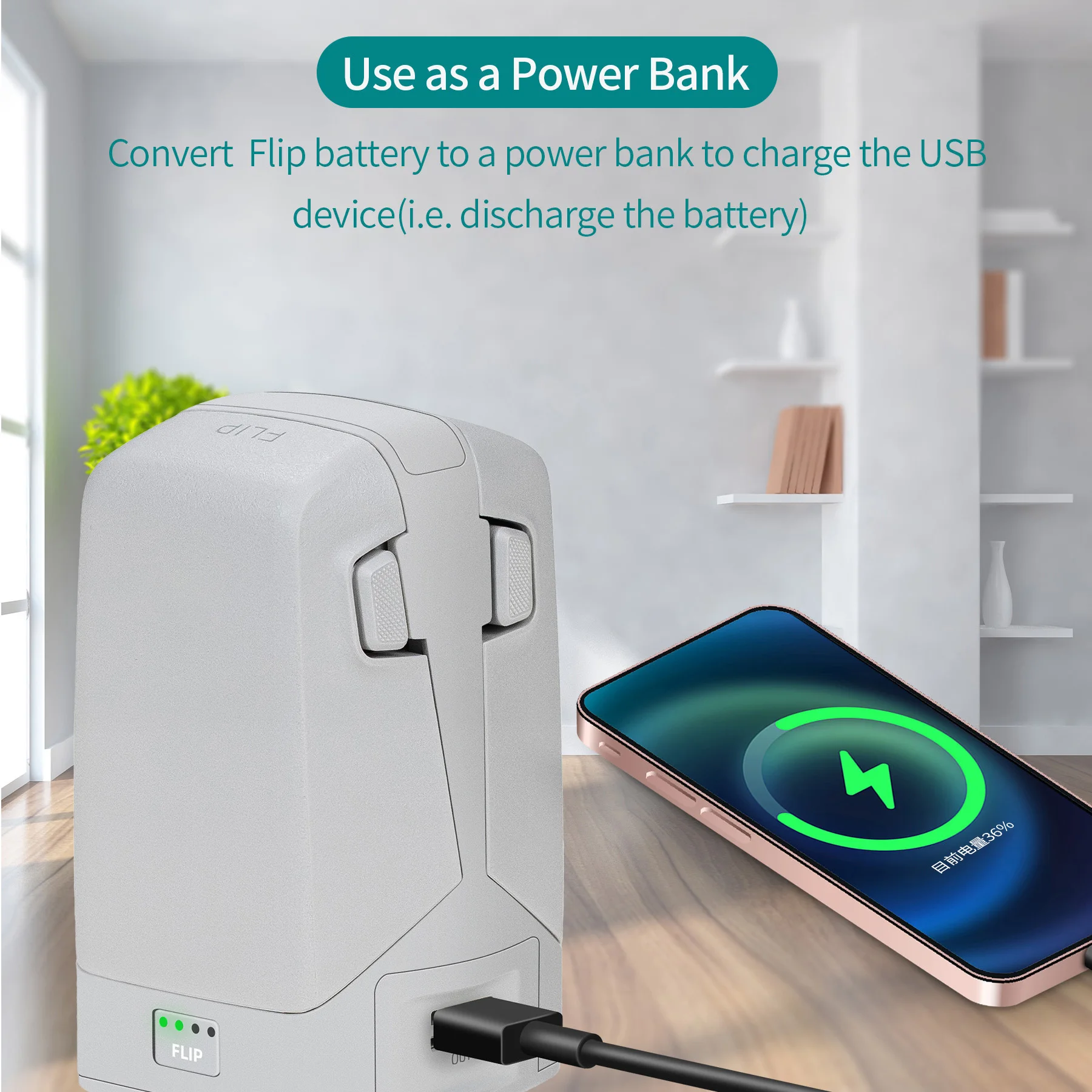 Battery Charger for DJI Flip Drone Accessories