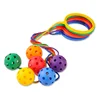 1pc Jumping ball children's one foot swinging ball fun sensory training coordination balance rotation game training equipment 1