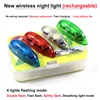 ZMR Wireless Navigation Light 4 modes LED lights 1S Rechargeable  for RC Airplane Hobby Plane Drone Car Boat Toy Part 6