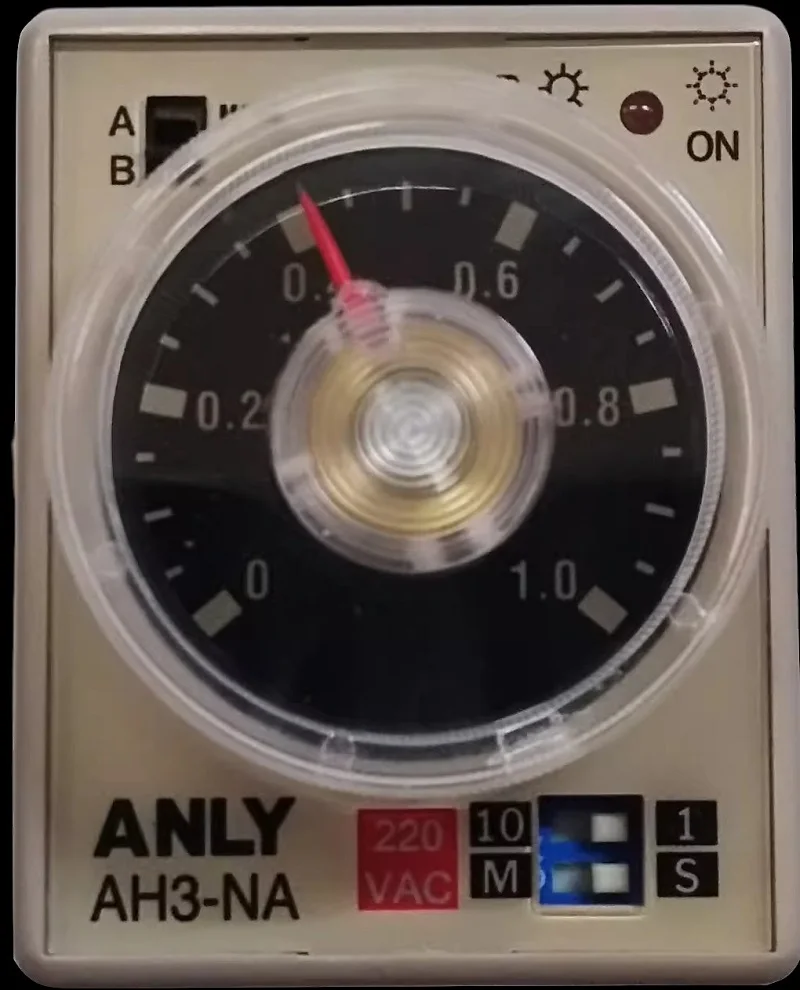 

Original Genuine ANLY Multi-Segment Time Limit Relay Time Control Switch AH3-NA AH3-NB AH3-NC AH3-ND AH3-NE AC220V AC110V DC24V