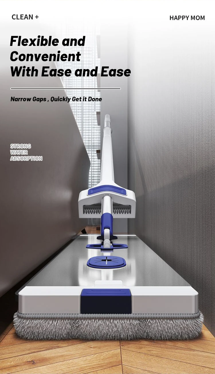 Hands Free Folding Bucket Mop Set