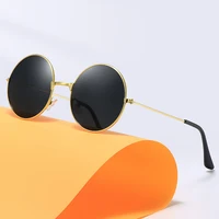 Classic Vintage Round Frame Sunglasses For Men Women Brand Design Ocean Red Yellow Metal Circle Sun Glasses Unisex Eyewear 2025 - Image 2