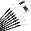 8pcs Professional Micro Fine Detail Paint Brush Set Miniature Detail Brushes for Watercolor Oil Acrylic Craft Rock Painting 1