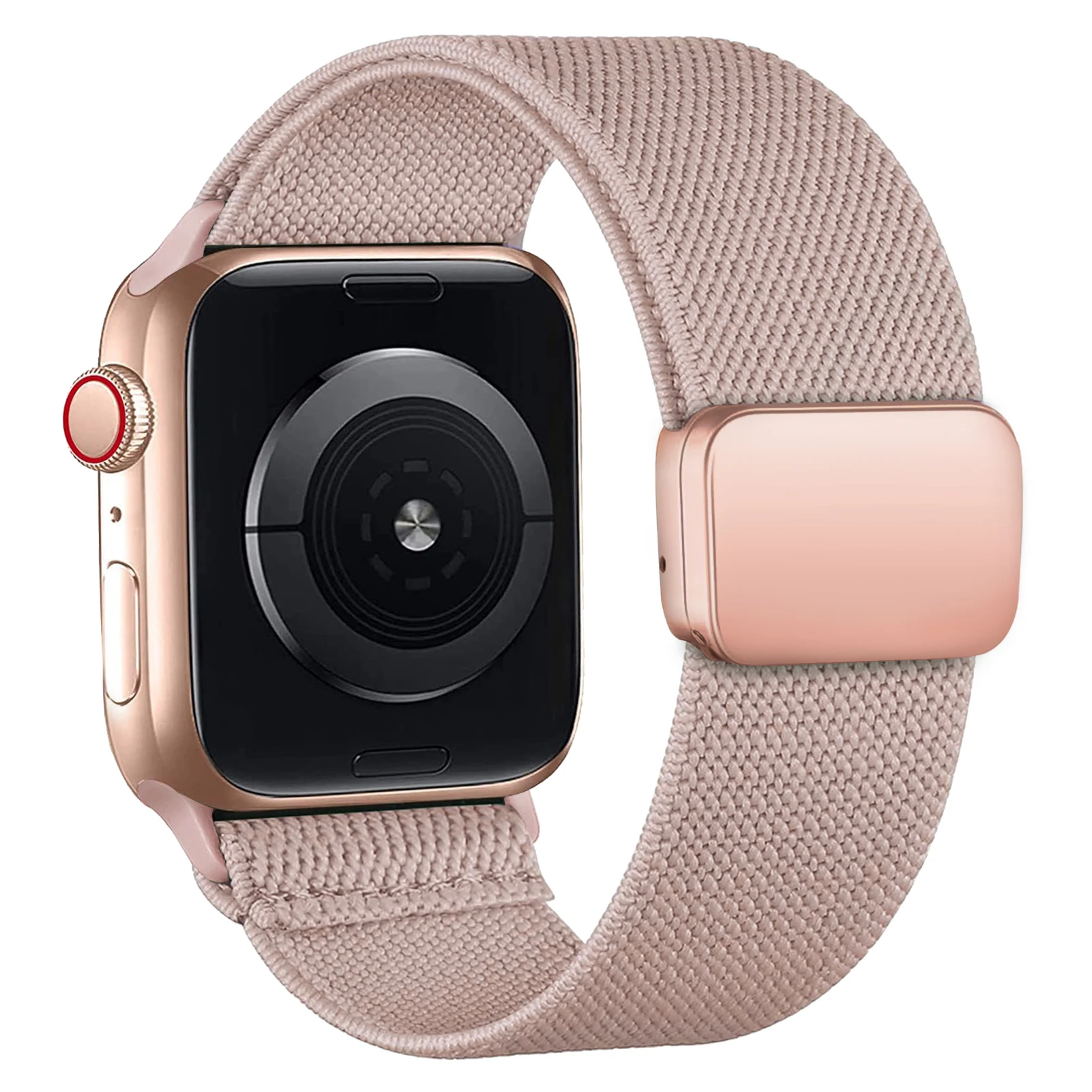 Stylish Magnetic Nylon Loop Watch Strap Bracelet