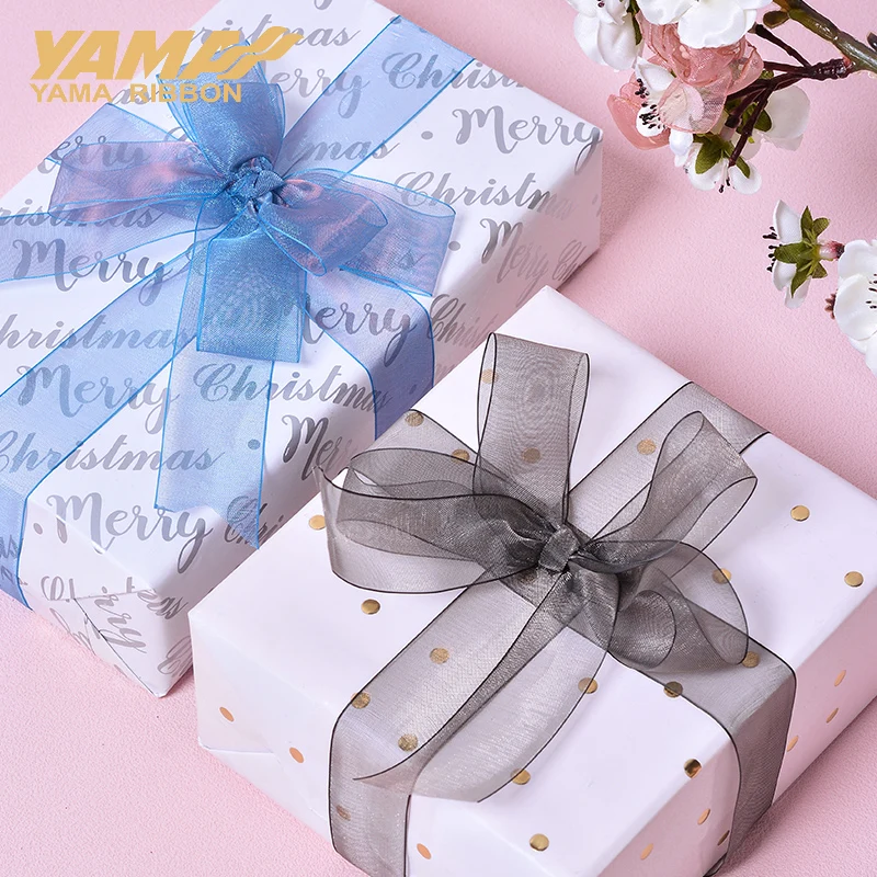 YAMA Gift Bow Gift Wrapping Polyester Ribbon Creative DIY