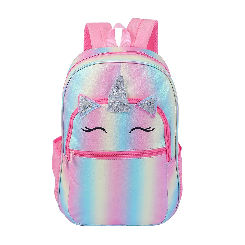 Mochila escolar de primaria, bonitas bolsas coloridas para niñas, mochilas  escolares de princesa, mochilas escolares impermeables para niños de la  serie arcoíris