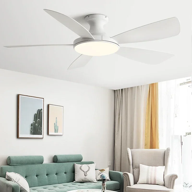 Ceiling fan led ceiling fan lights led fan light 56Inch Low Floor DC Remote Control Led Fan Lights 110V 220V