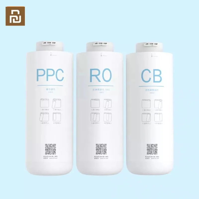 

Original Xiaomi Water Purifier Filter PPC Composite Filter for C1 MRB23 MRB33 Smartphone PP Cotton Filter Rear Activated Carbon