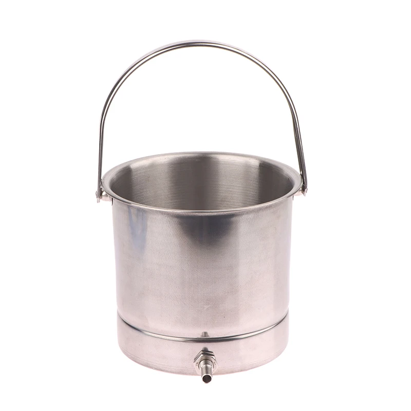 1.6L Stainless Steel Enema Bucket Kit-Easy Clean Colon Cleansing For Home Maintenance